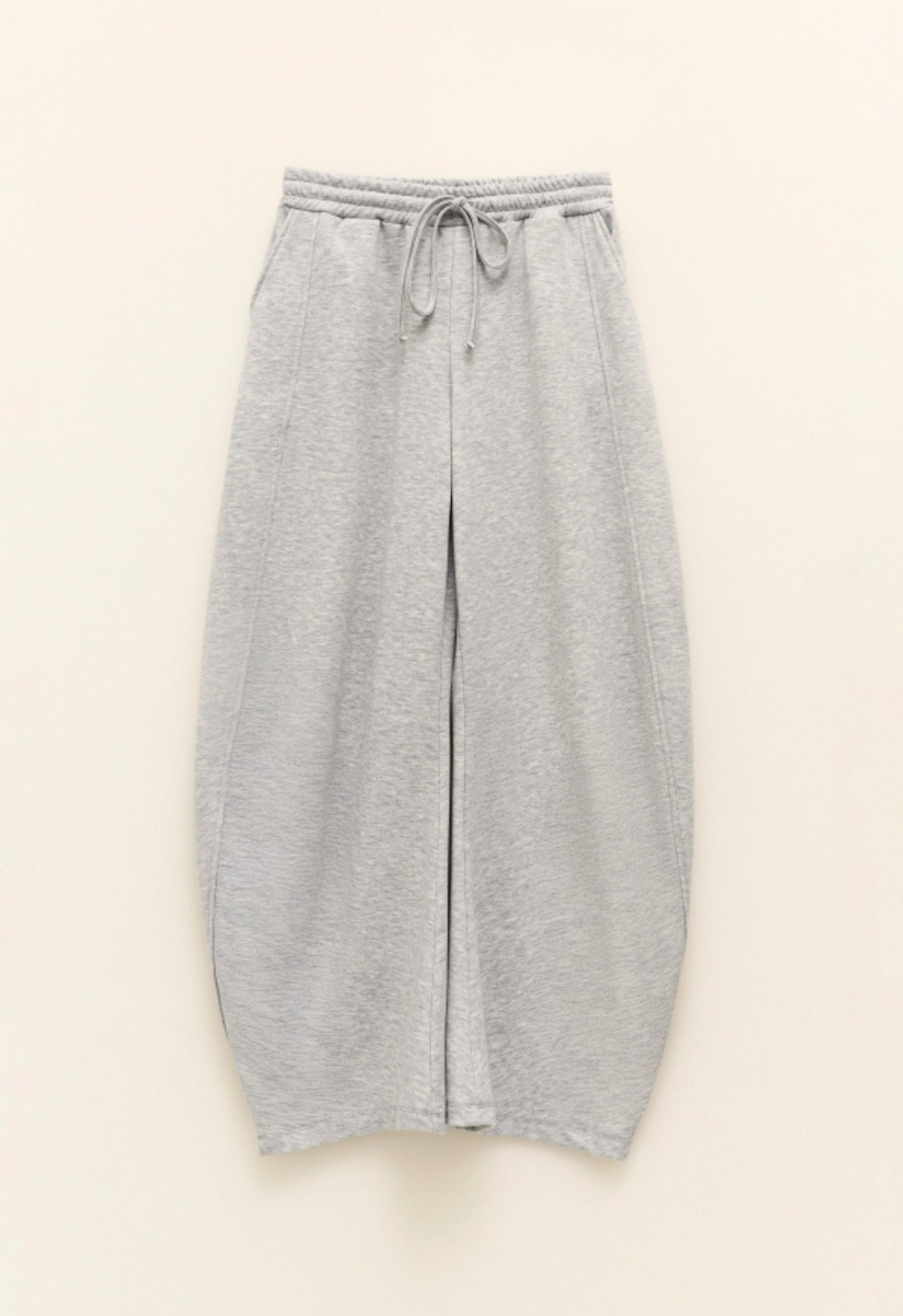 Pantalones Oasis Gris Barrel - Lumina