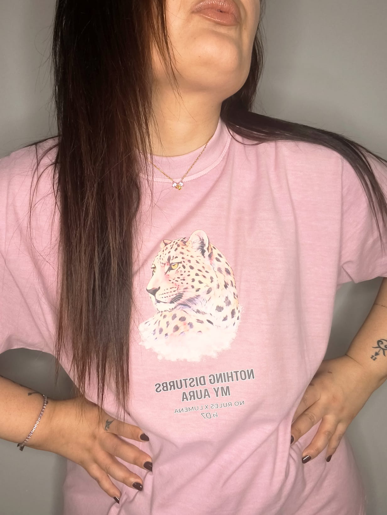 Camiseta NR Lúmena - Rosa