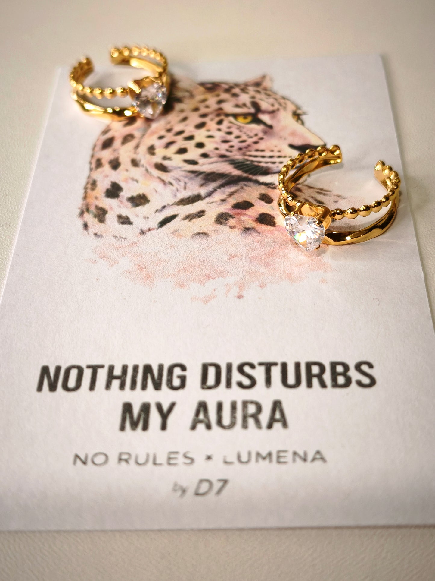 Anillo 💍 Amor - NR x Lúmena