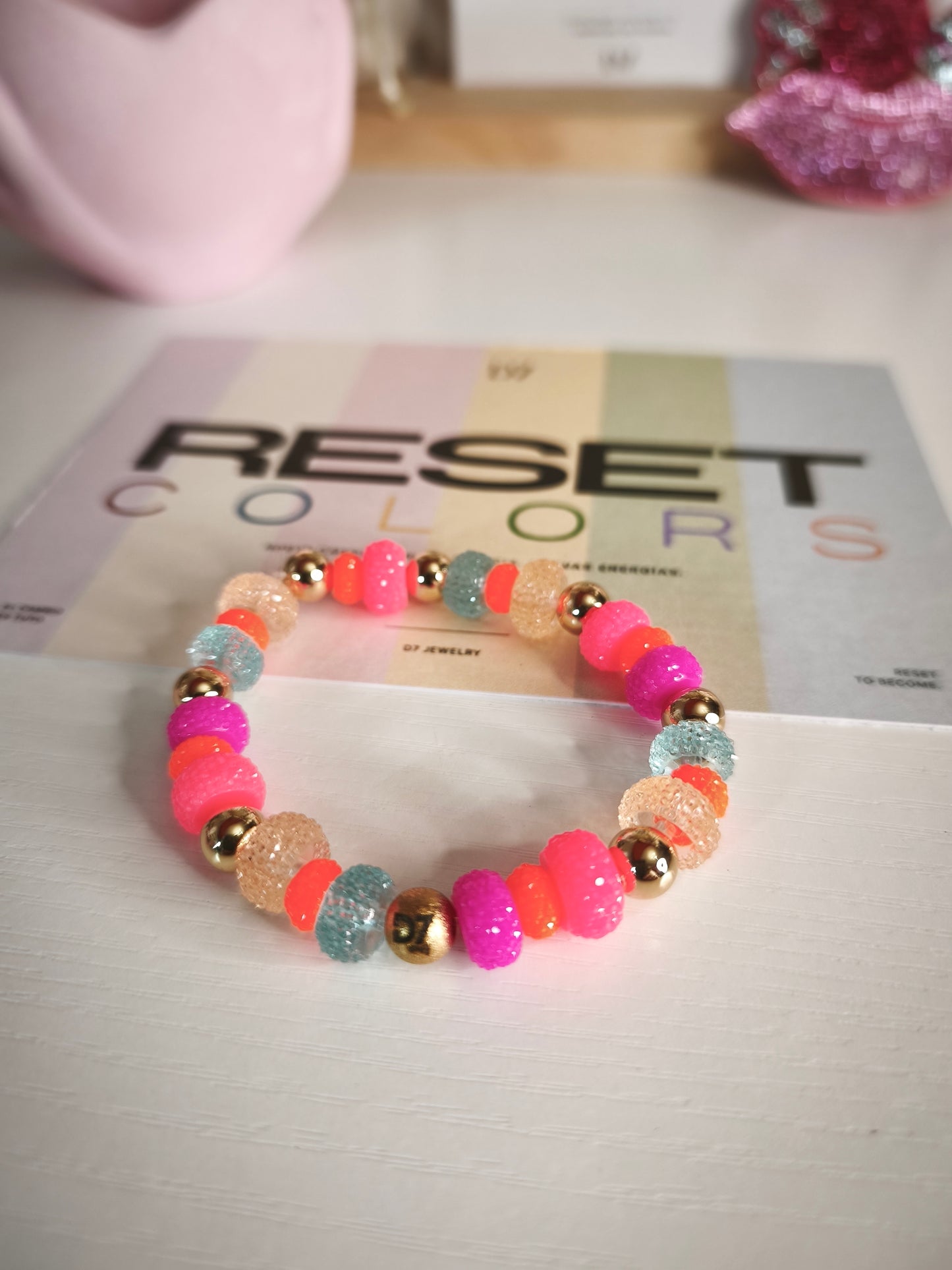 Pulsera C O L O R S - RESET x D7