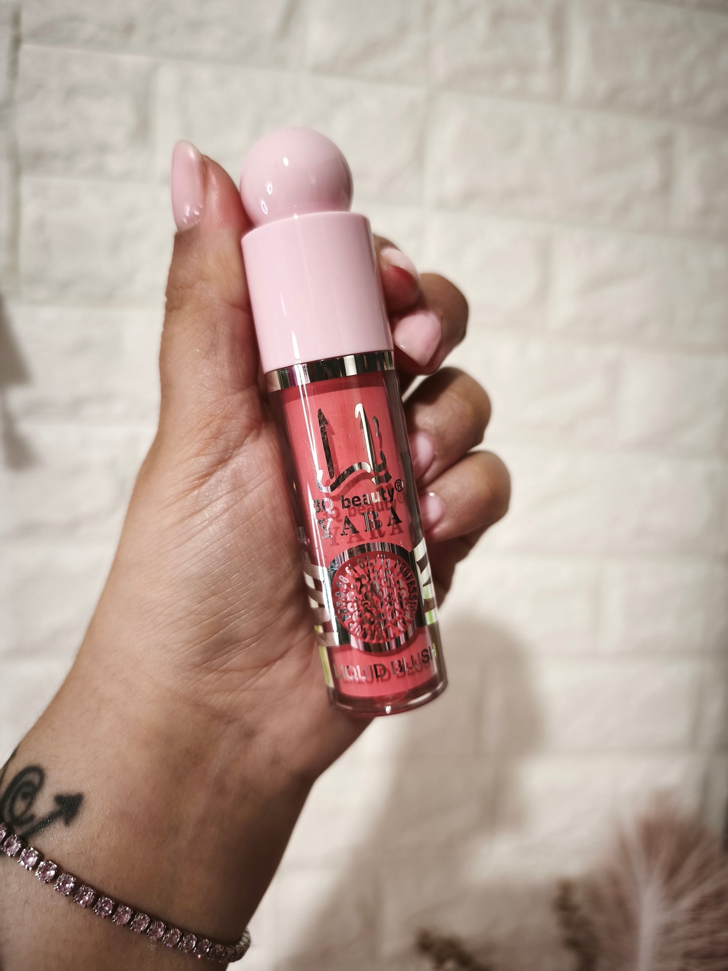 Colorete Yara Rosa Unidad