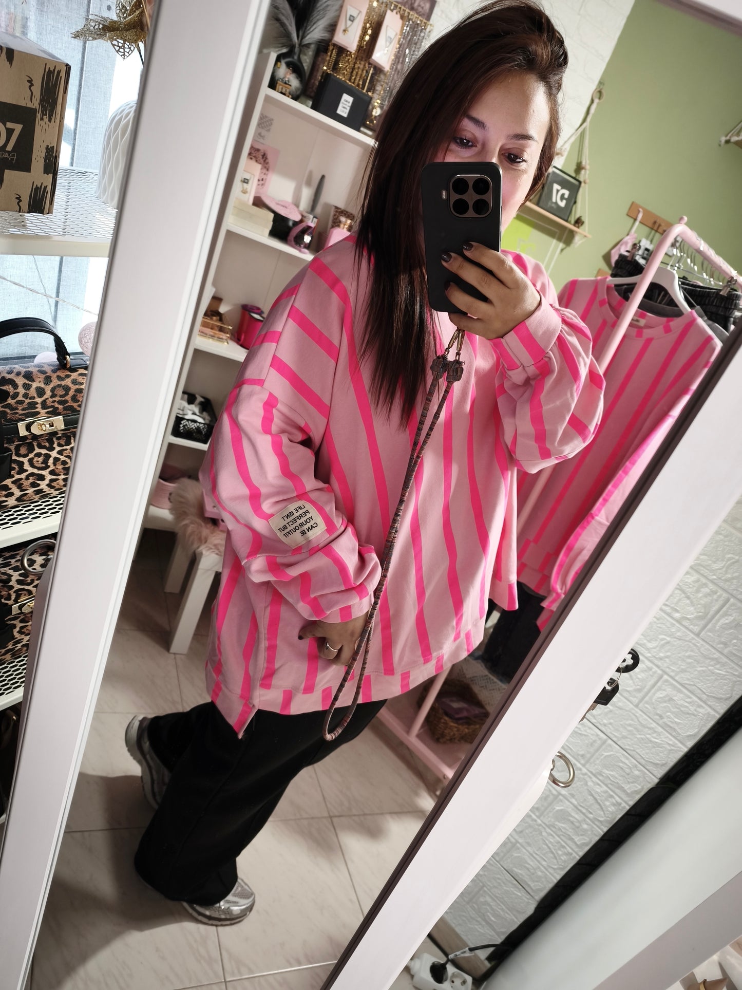 Sudadera Roxy Líneas Flúor