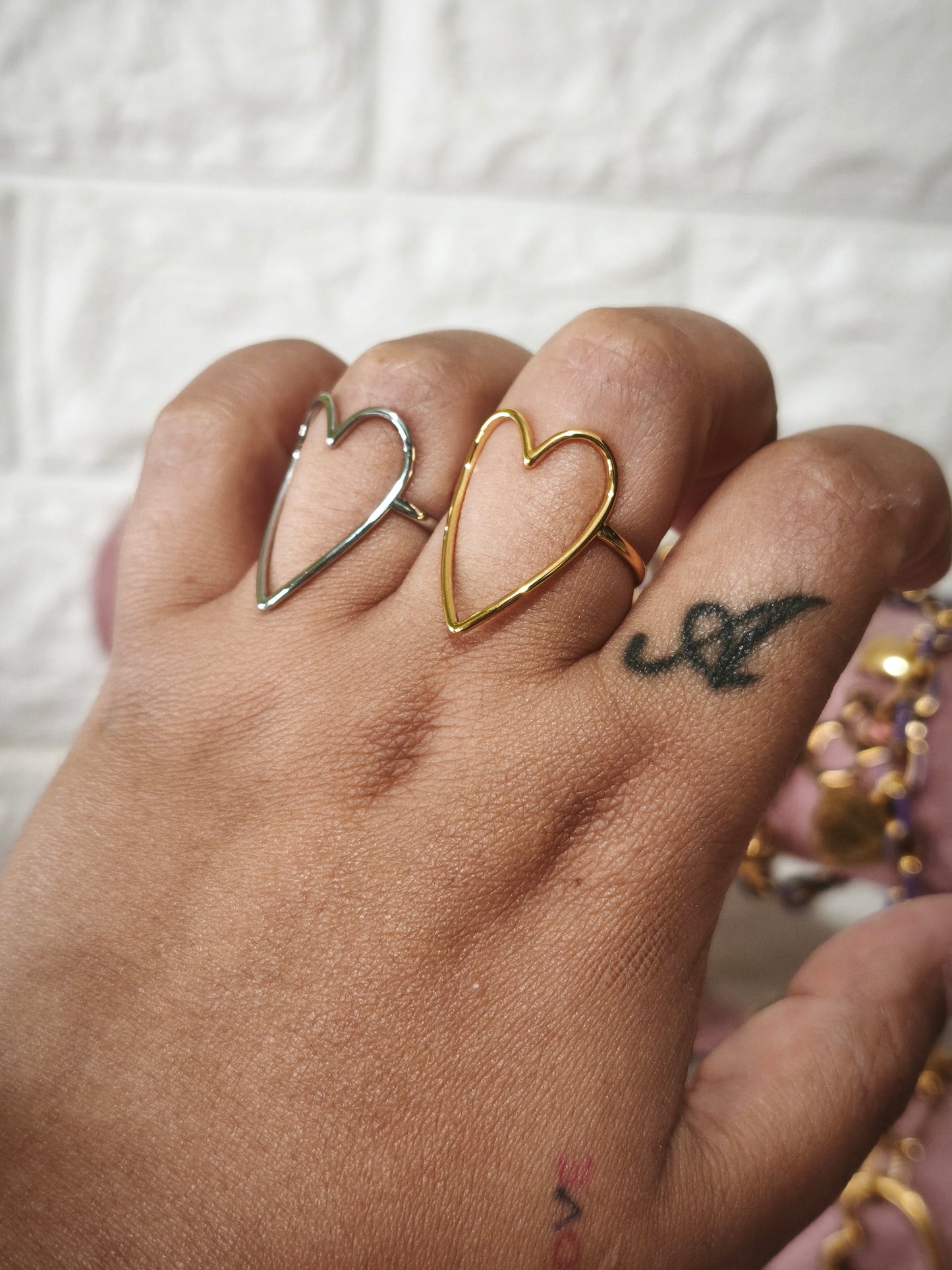Anillo Corazón ❤️ Oro o Plata