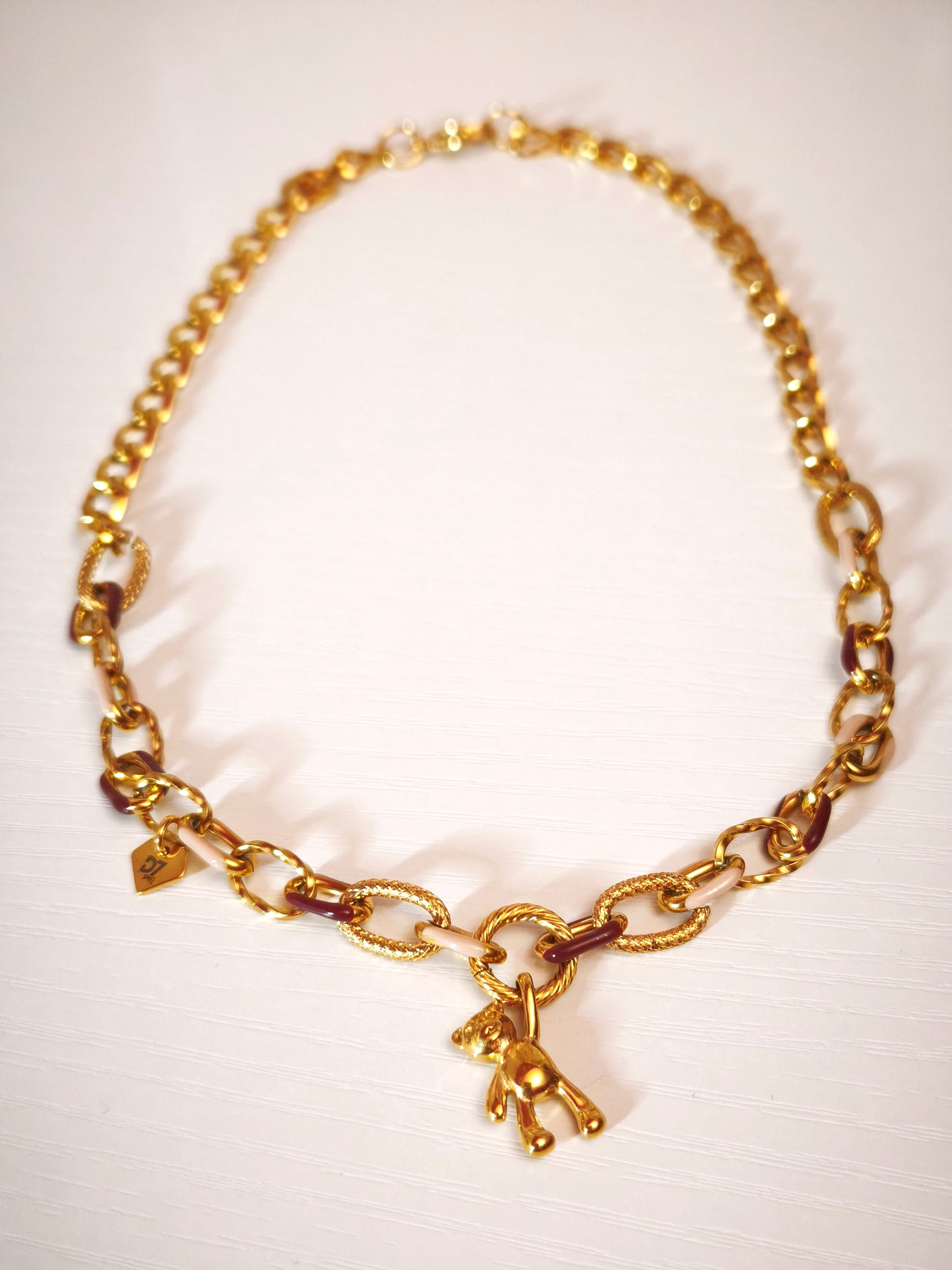 Collar Teddy Nude Oro