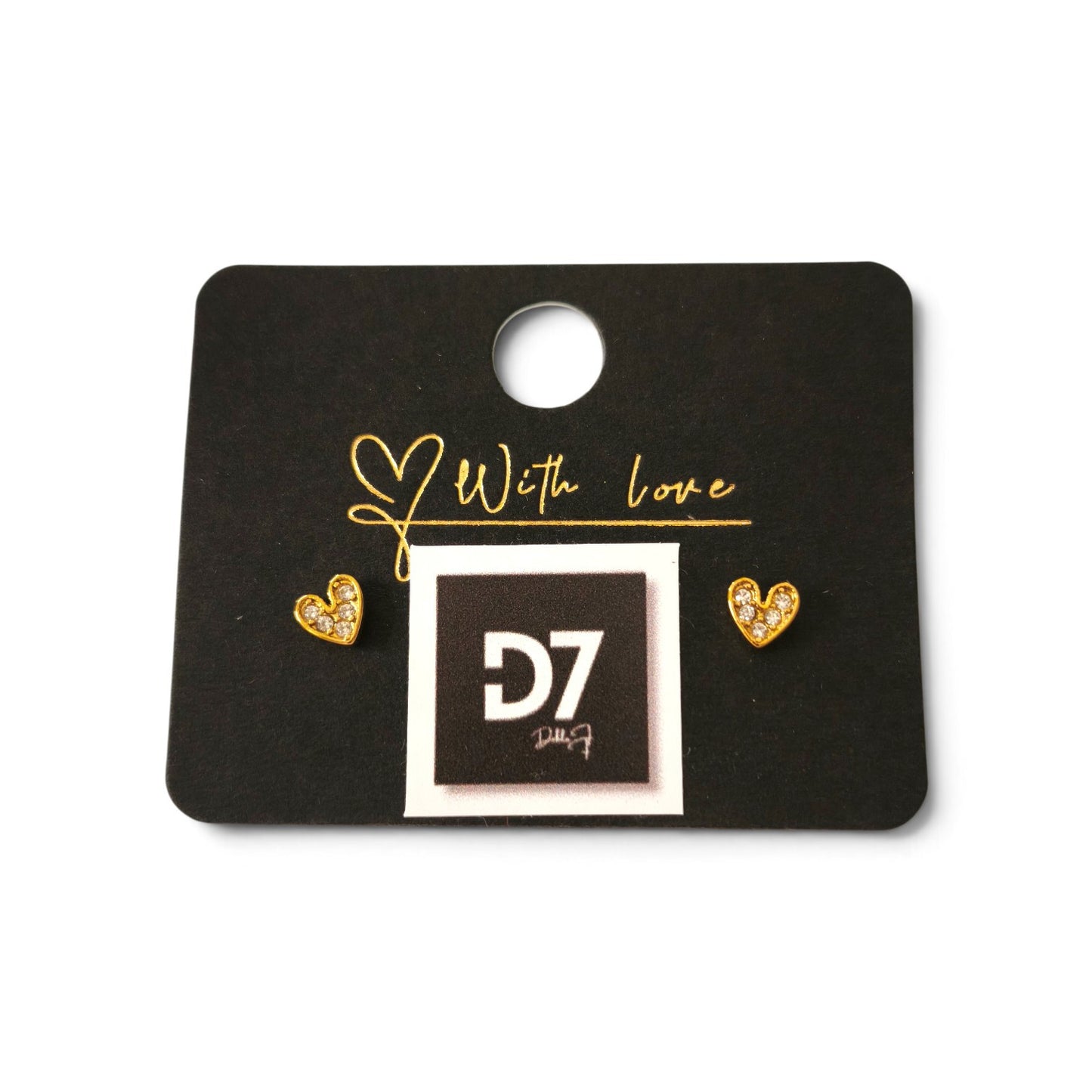 Pendientes Mini Corazón Oro