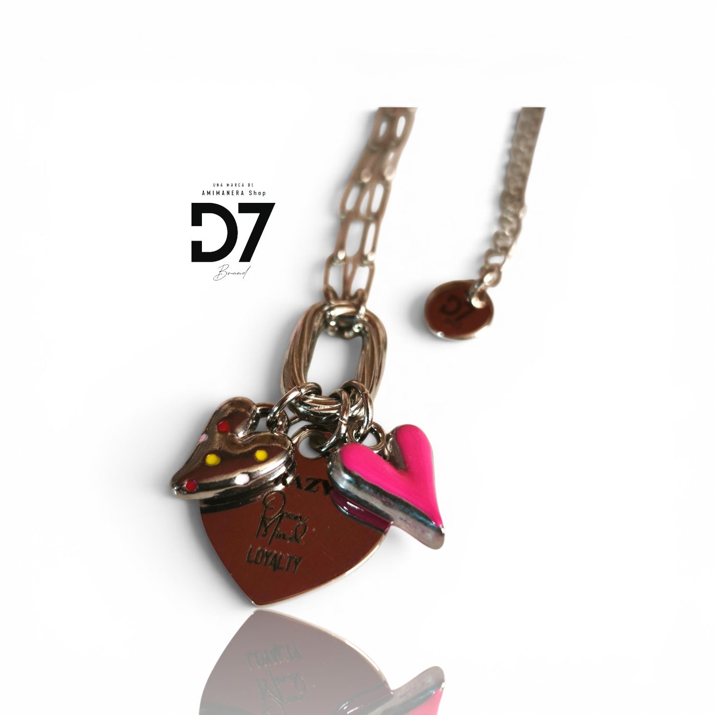 Collar Valores Plata - D7 Brand