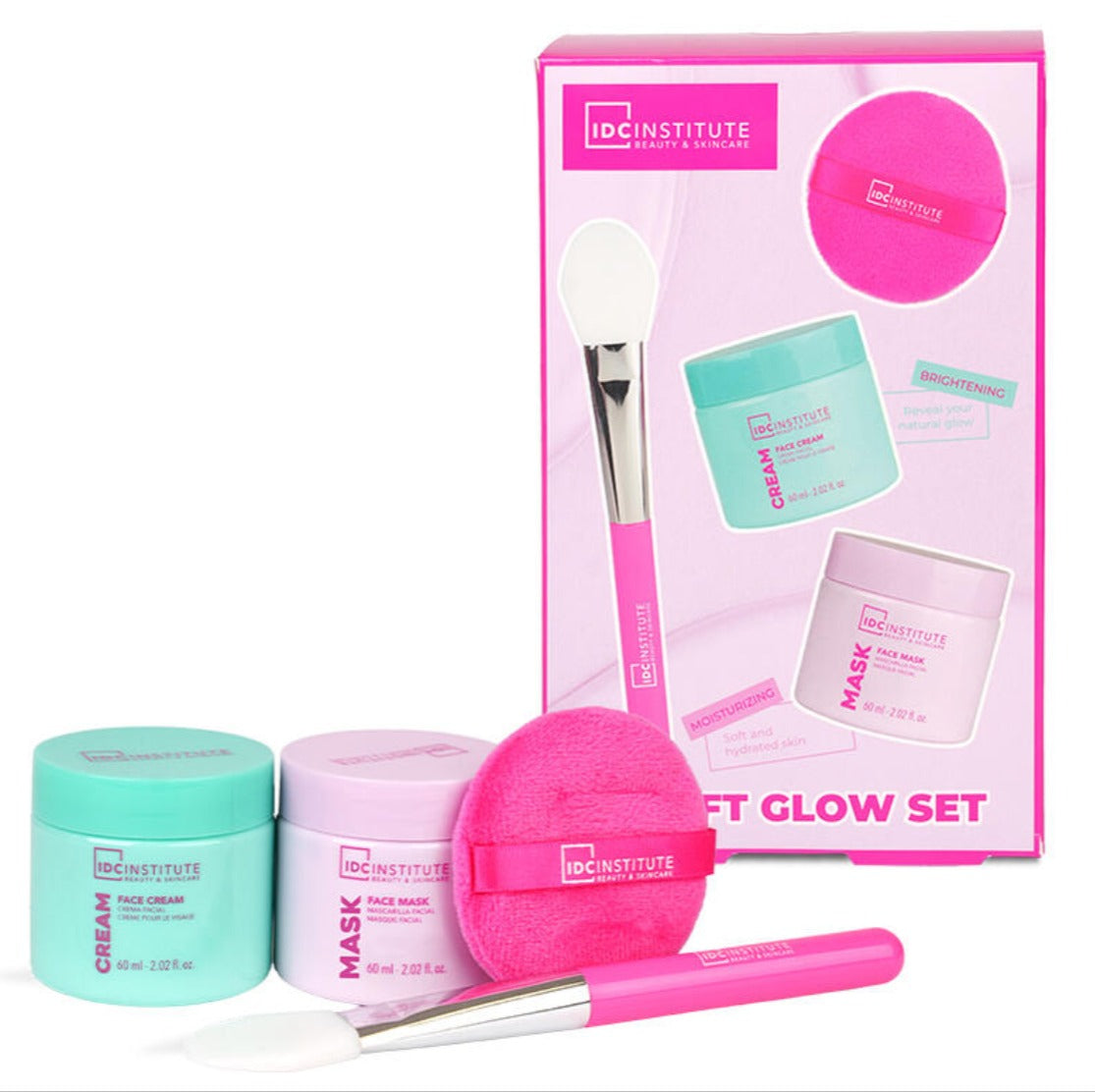 Set Mascarilla + Crema + Puff + Cepillo - Insp BYOMA