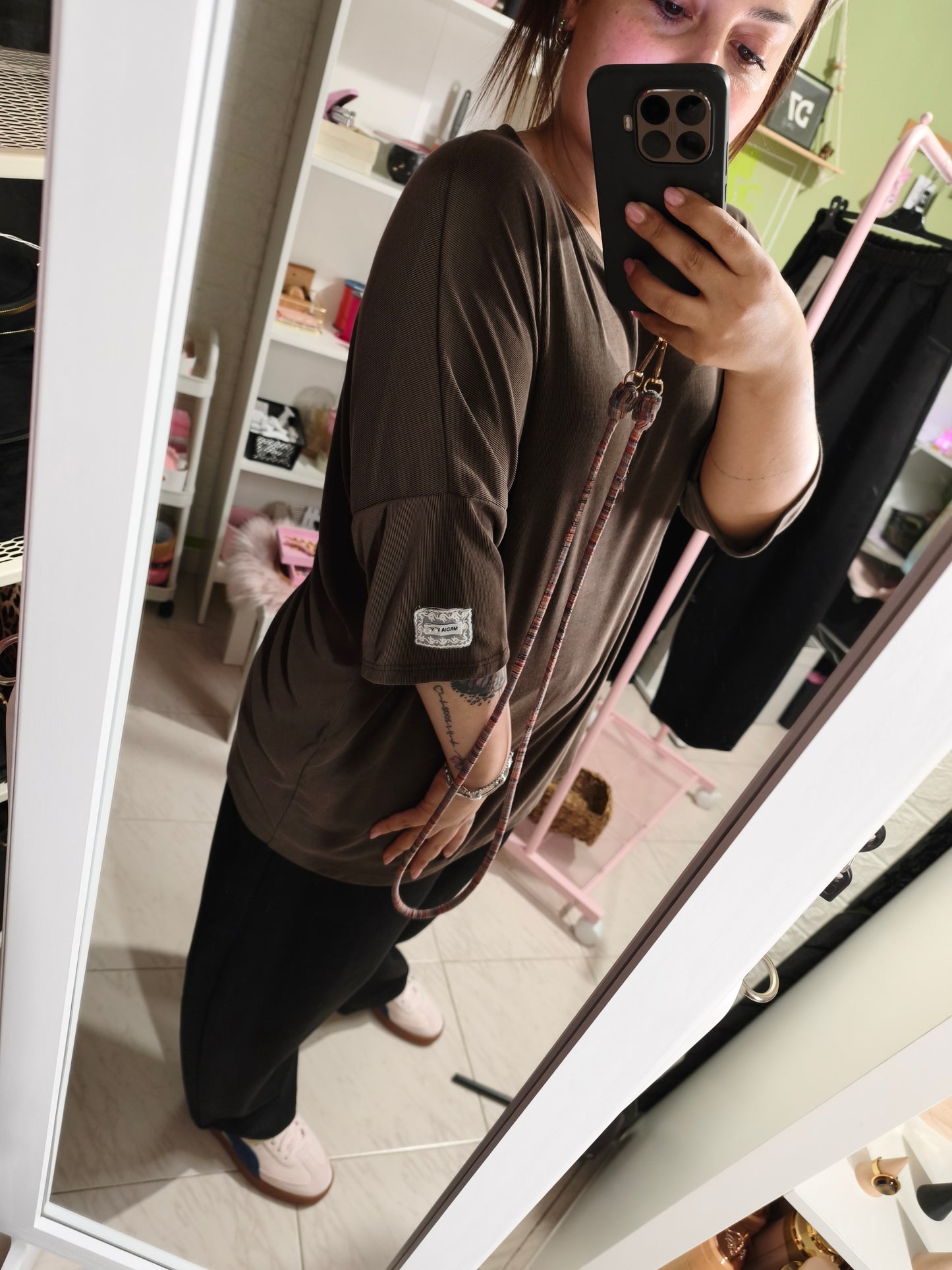 Camiseta Canalé Fluido Chocolate 🍫