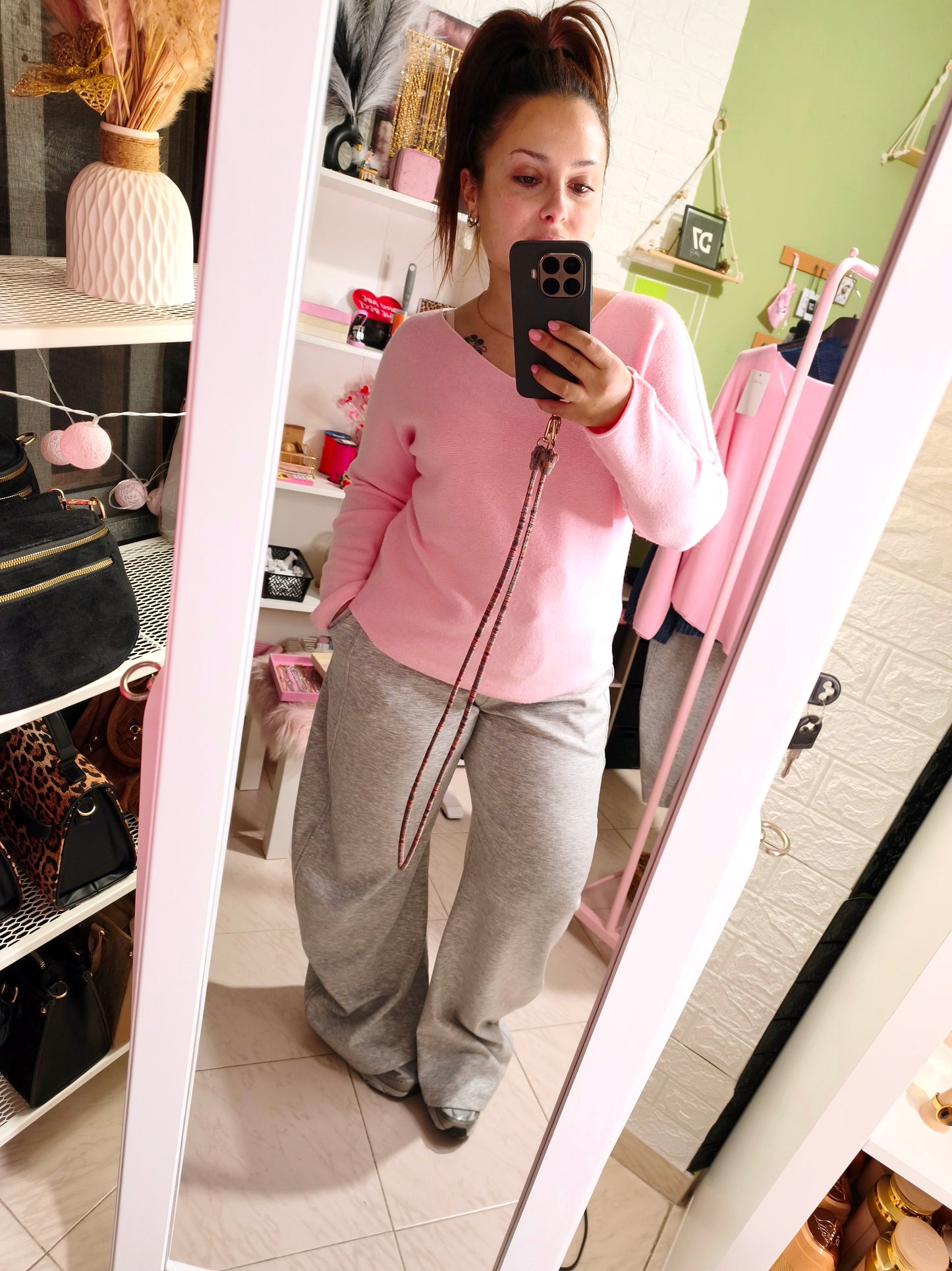 🌸 Jersey Básico Rosa Pastel