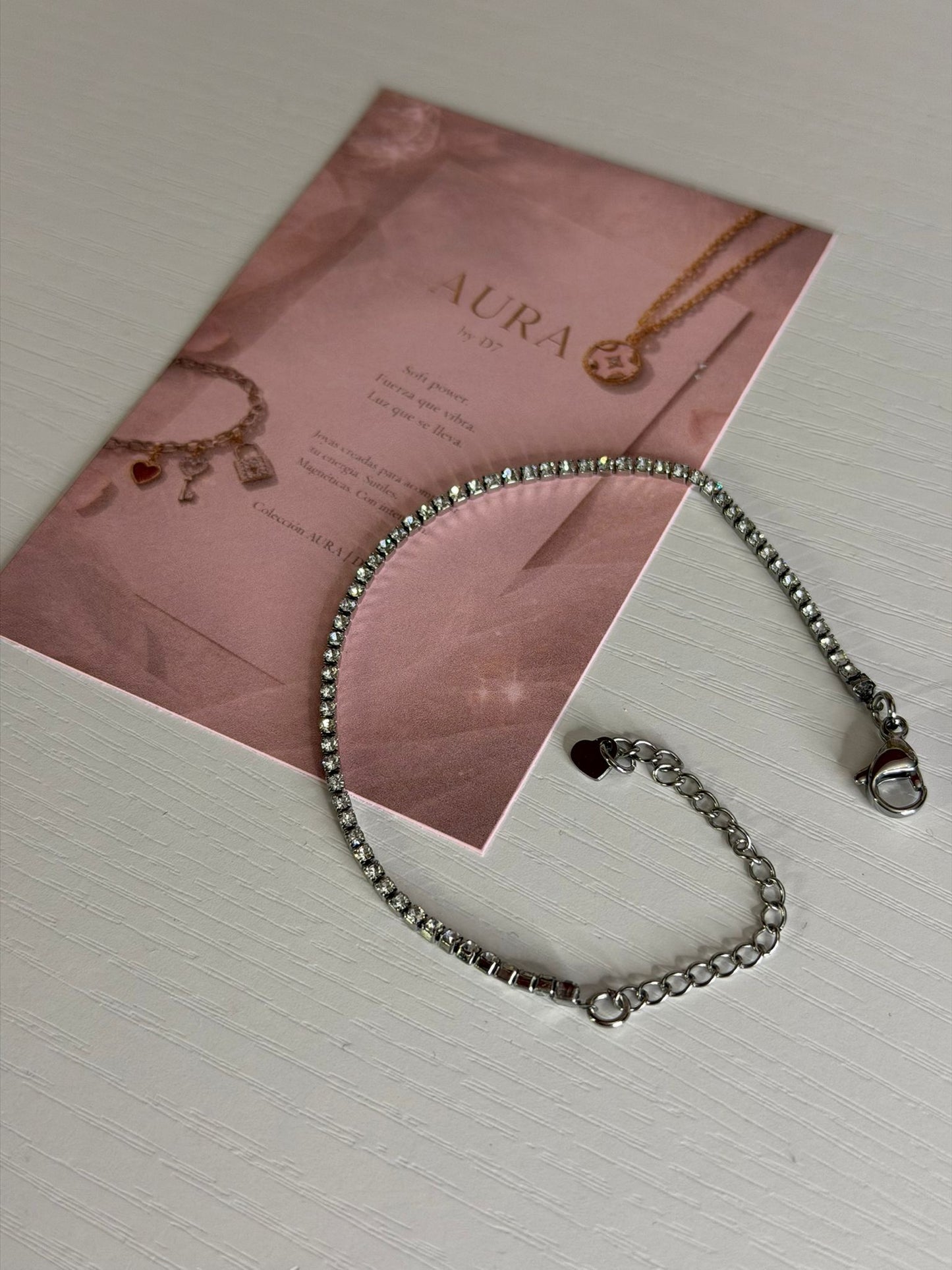 Pulsera Etherea Plata– Colección AURA | D7