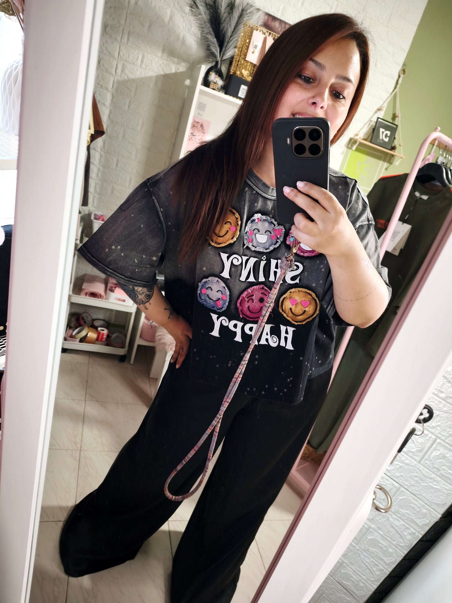 Camiseta SMILES MILANO OVERSIZE