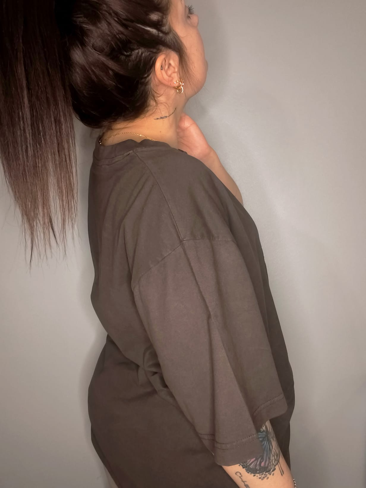 Camiseta NR x Lúmena - Choco