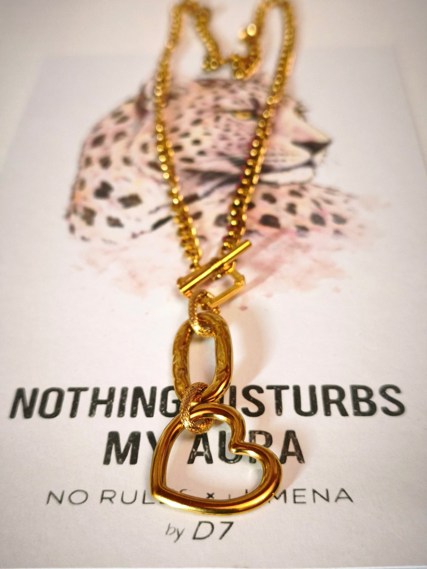 Collar Guardián Handmade Oro - NR x Lúmena