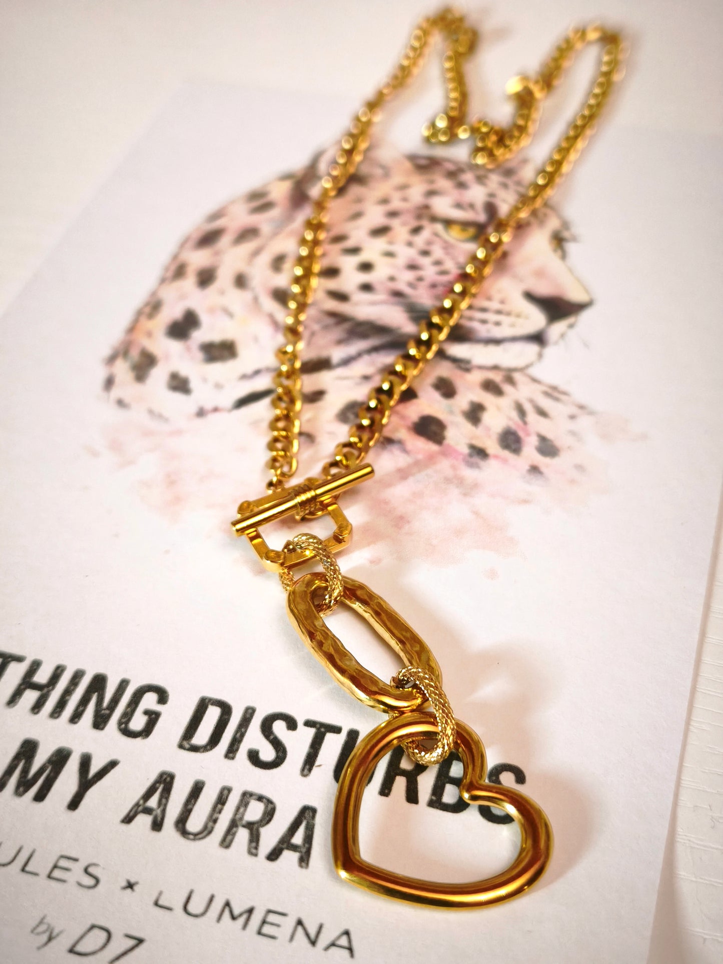 Collar Guardián Handmade Oro - NR x Lúmena