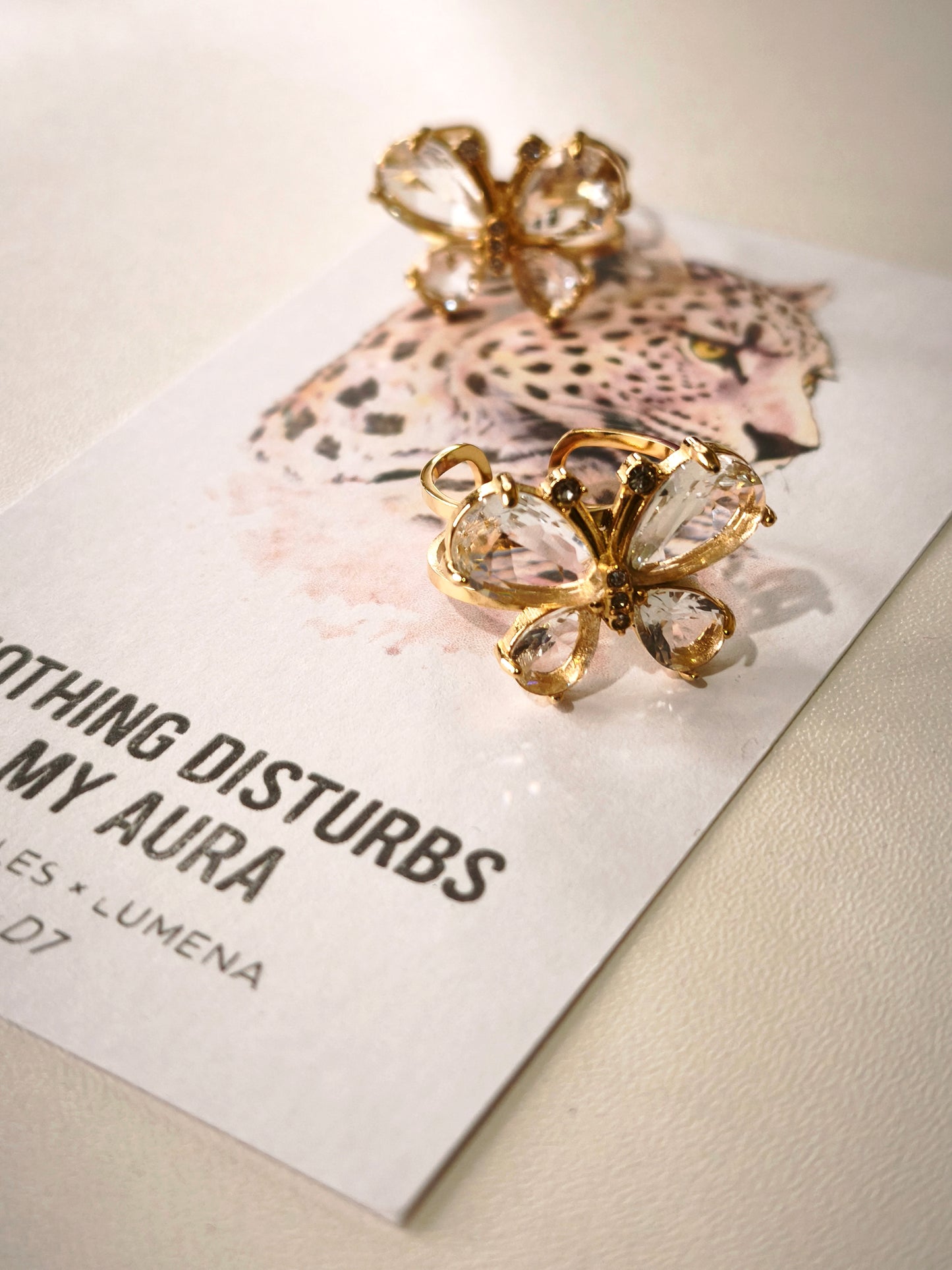 Anillo Fly Oro - NR x Lúmena