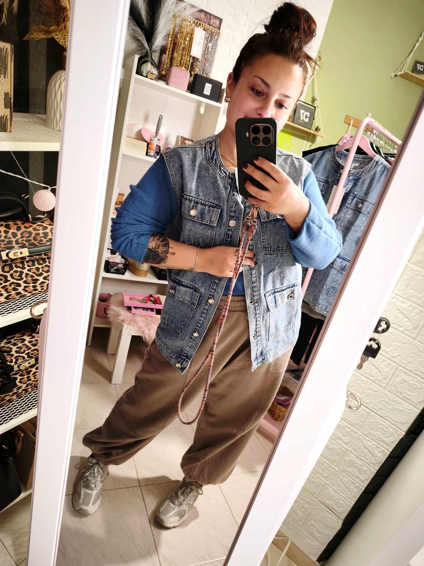 Chaleco Glowy Azul 💙✨