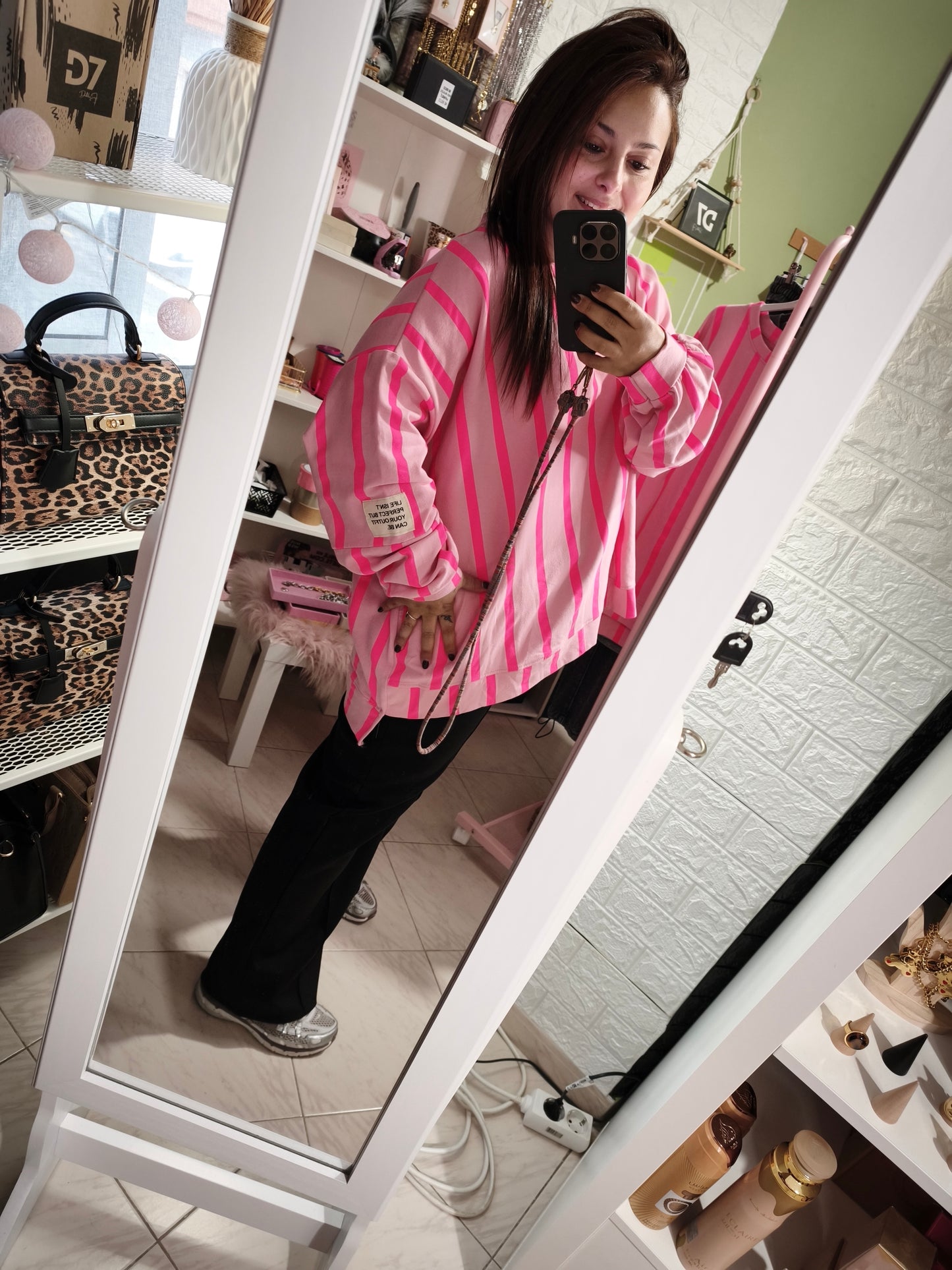 Sudadera Roxy Líneas Flúor