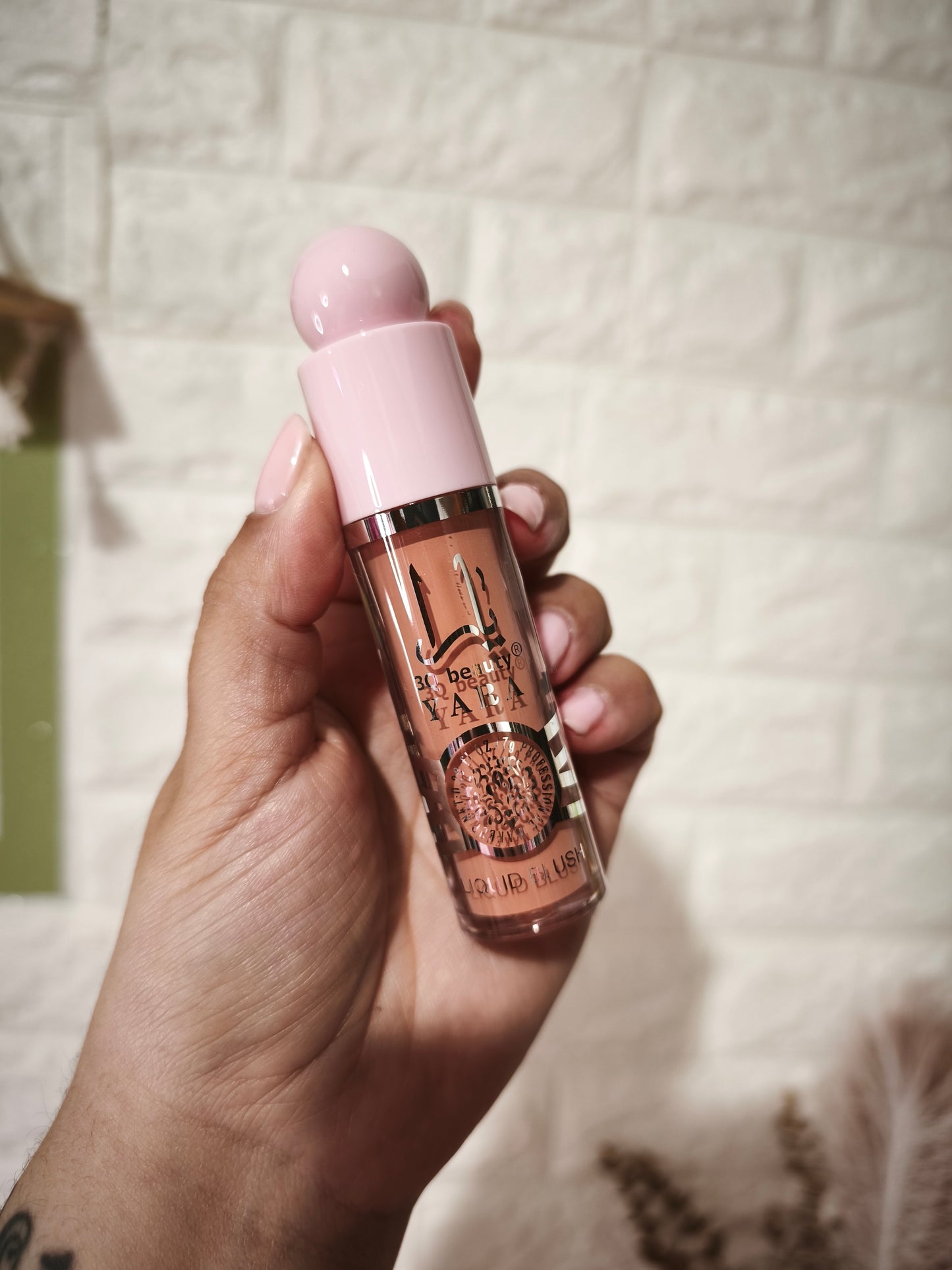 Colorete Yara Rosa Unidad