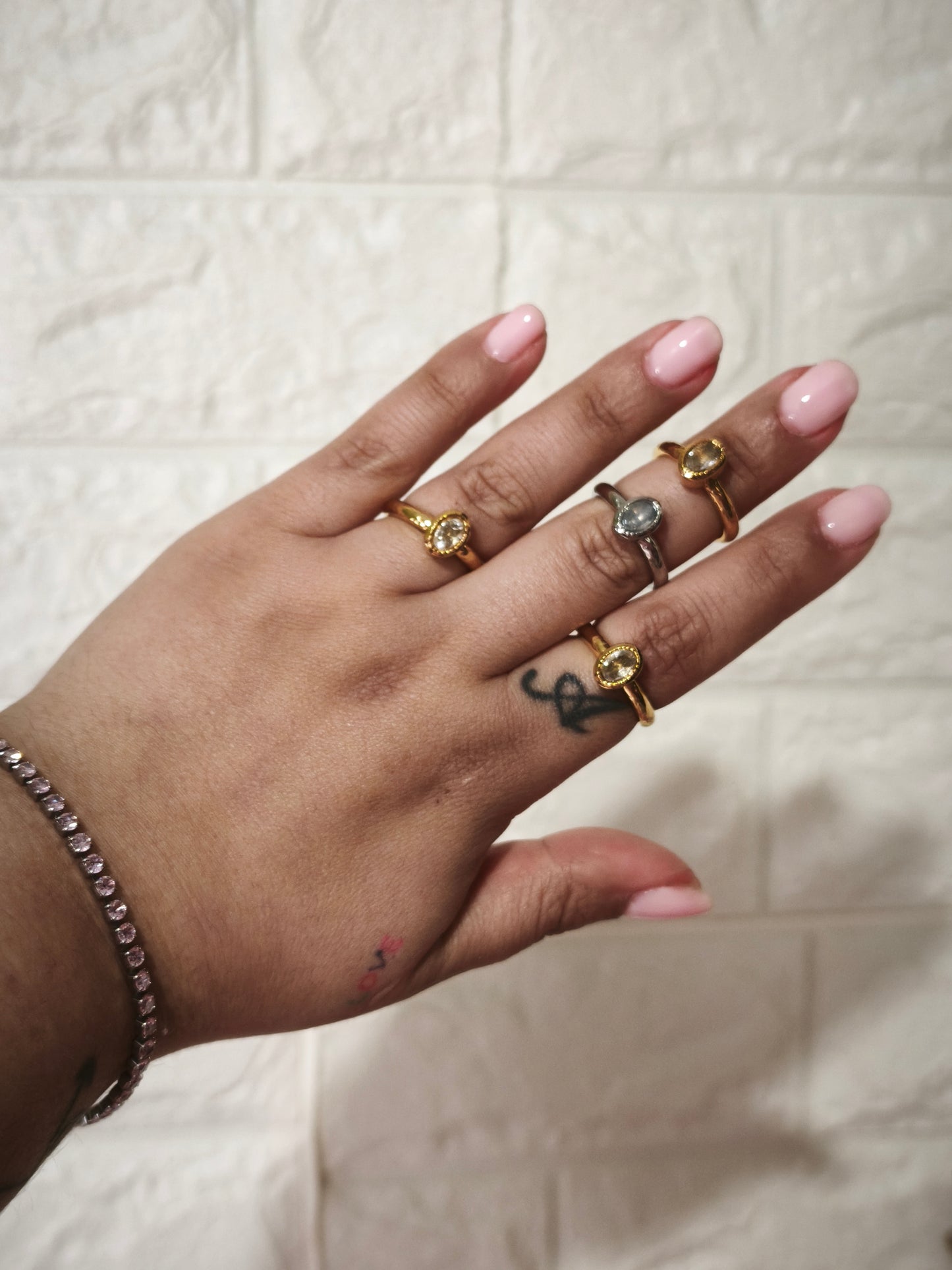 Anillo 💍 Esencia Oro O Plata