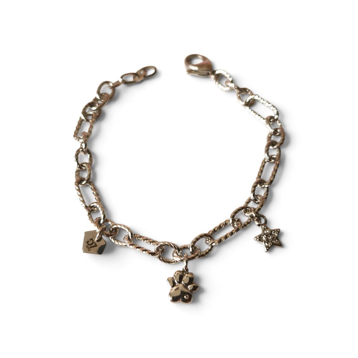 Pulsera LOVE Dogs Plata - D7 Brand