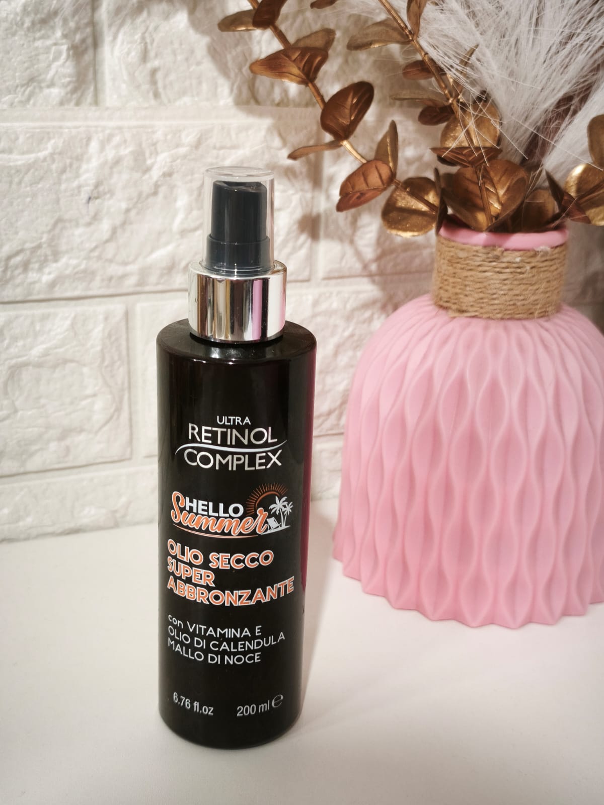 Aceito Seco Súper Bronceante - Retinol Complex