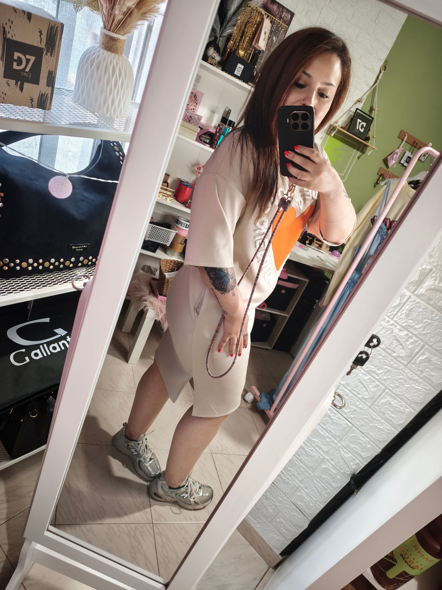 Vestido Cuore 💖💛🤍