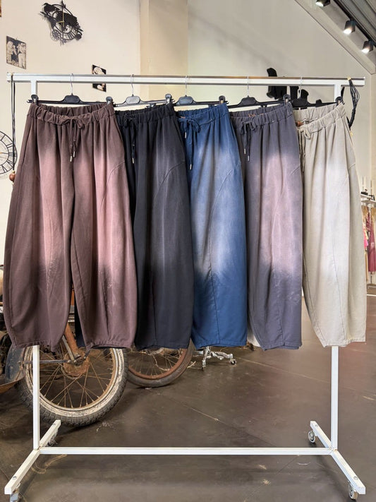 Pantalón Lavado Negro