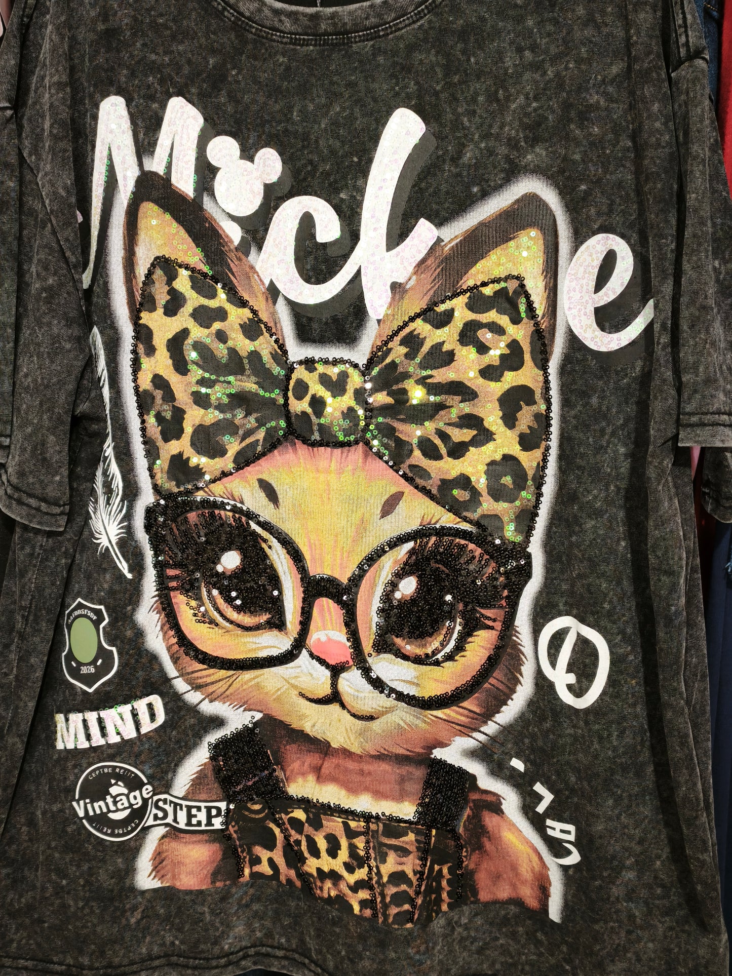 Camiseta Oversize Gatita Print 🐆