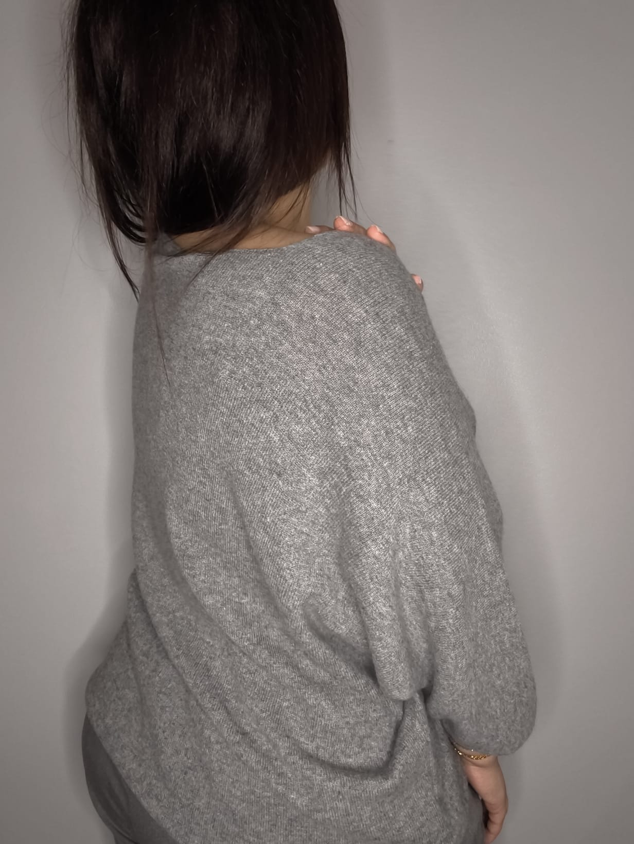 Jersey Dulce Gris AMY 🩶