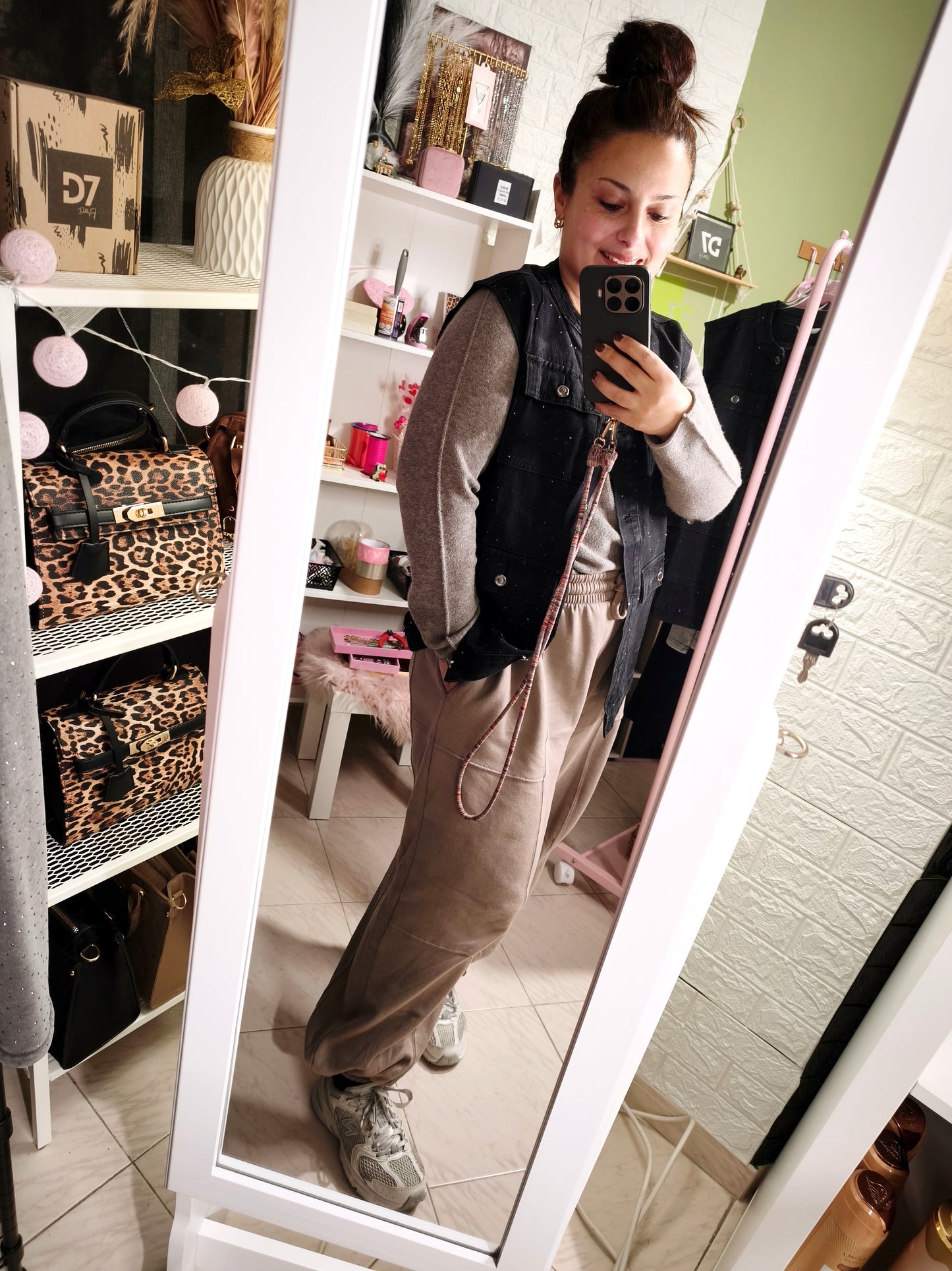 Chaleco Glowy Negro 🖤✨