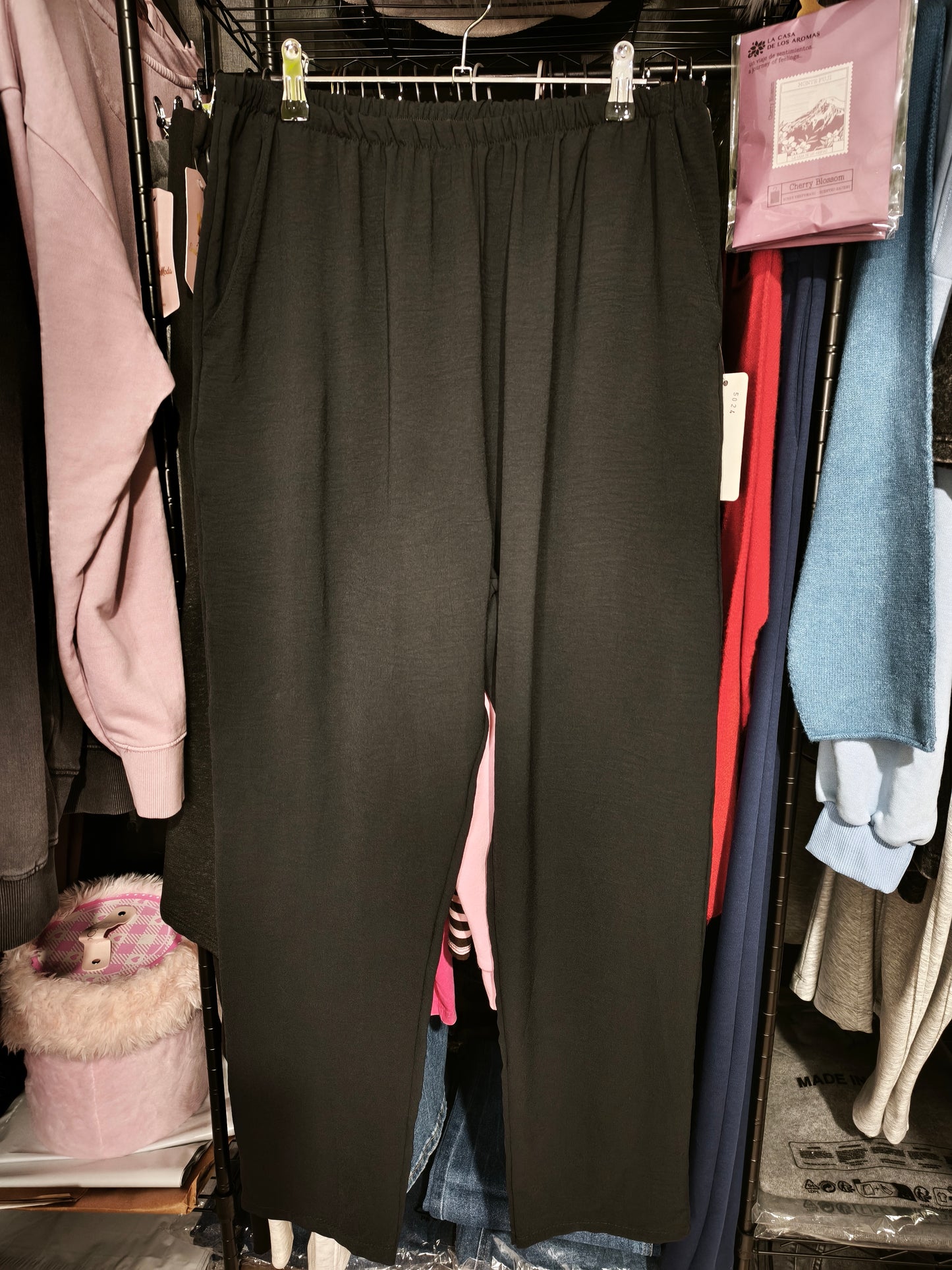 Pantalón Fluido Oscuro 🖤