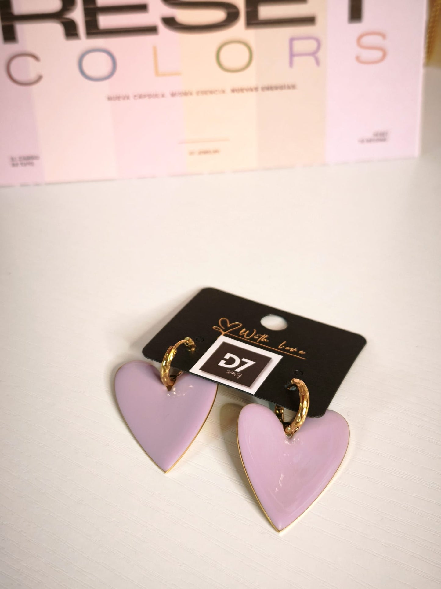 Pendientes CORA LILA - RESET x D7