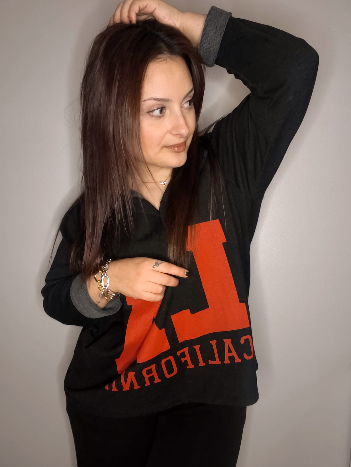 Sudadera LA Vintage Polo – Estilo Urban Soft