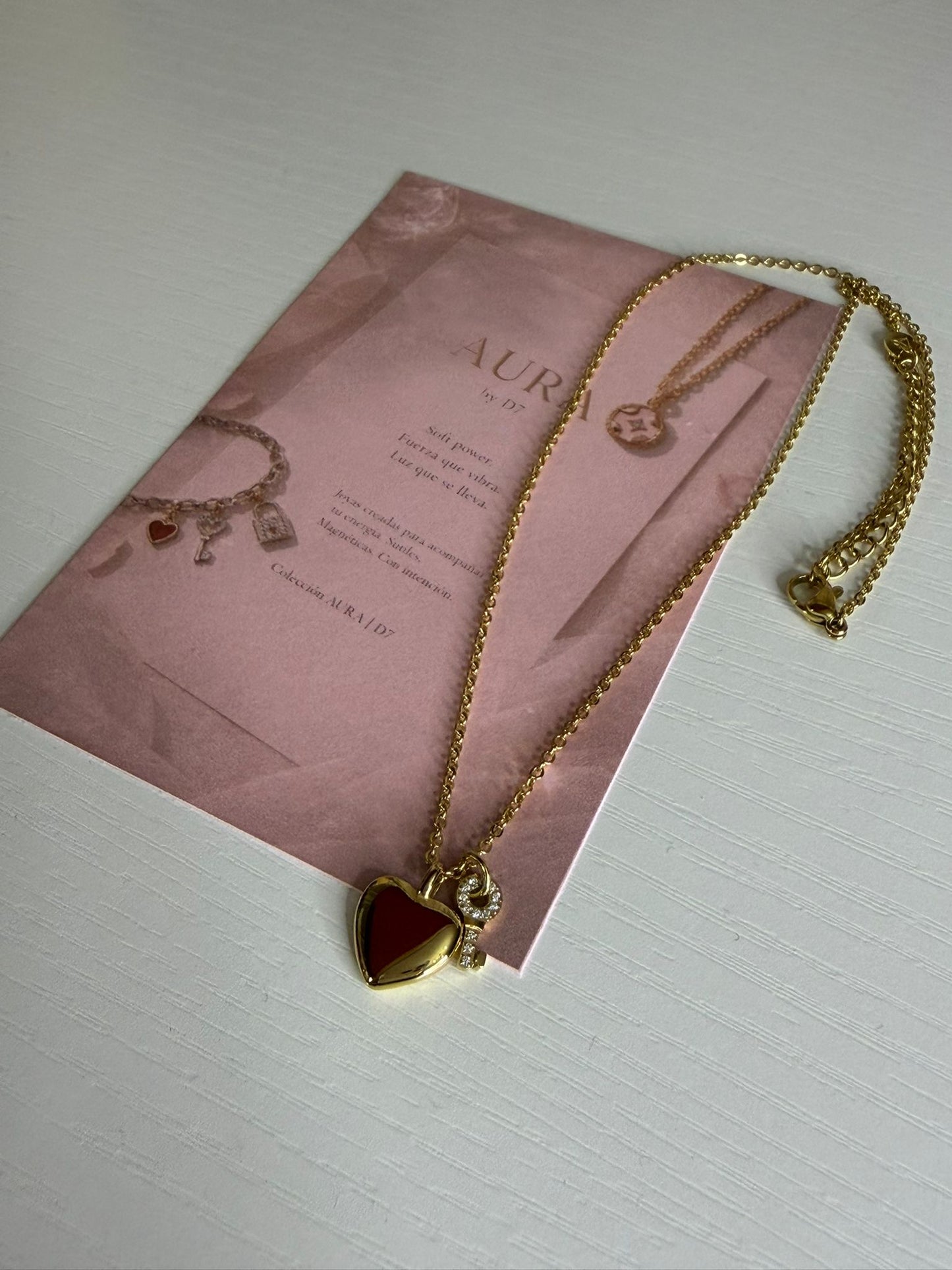 Collar Key Oro – Colección AURA | D7