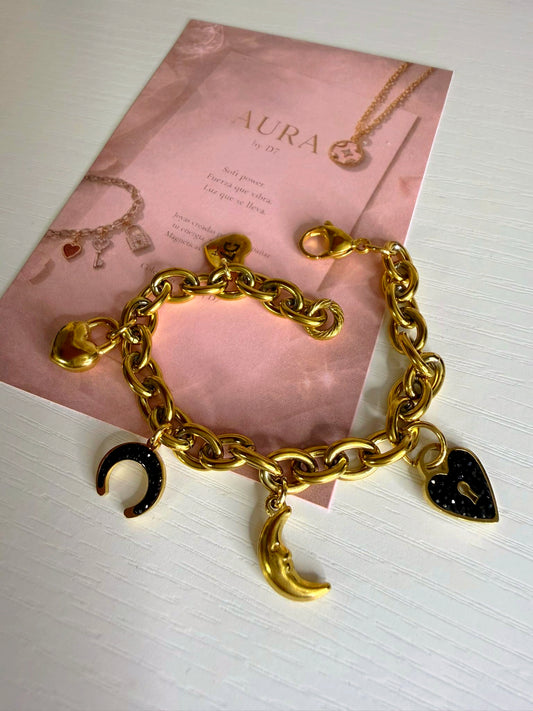 Pulsera Secreto Gold – Colección AURA | D7