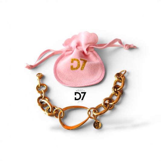 Pulsera Gota Oro D7 - NR NO RULES