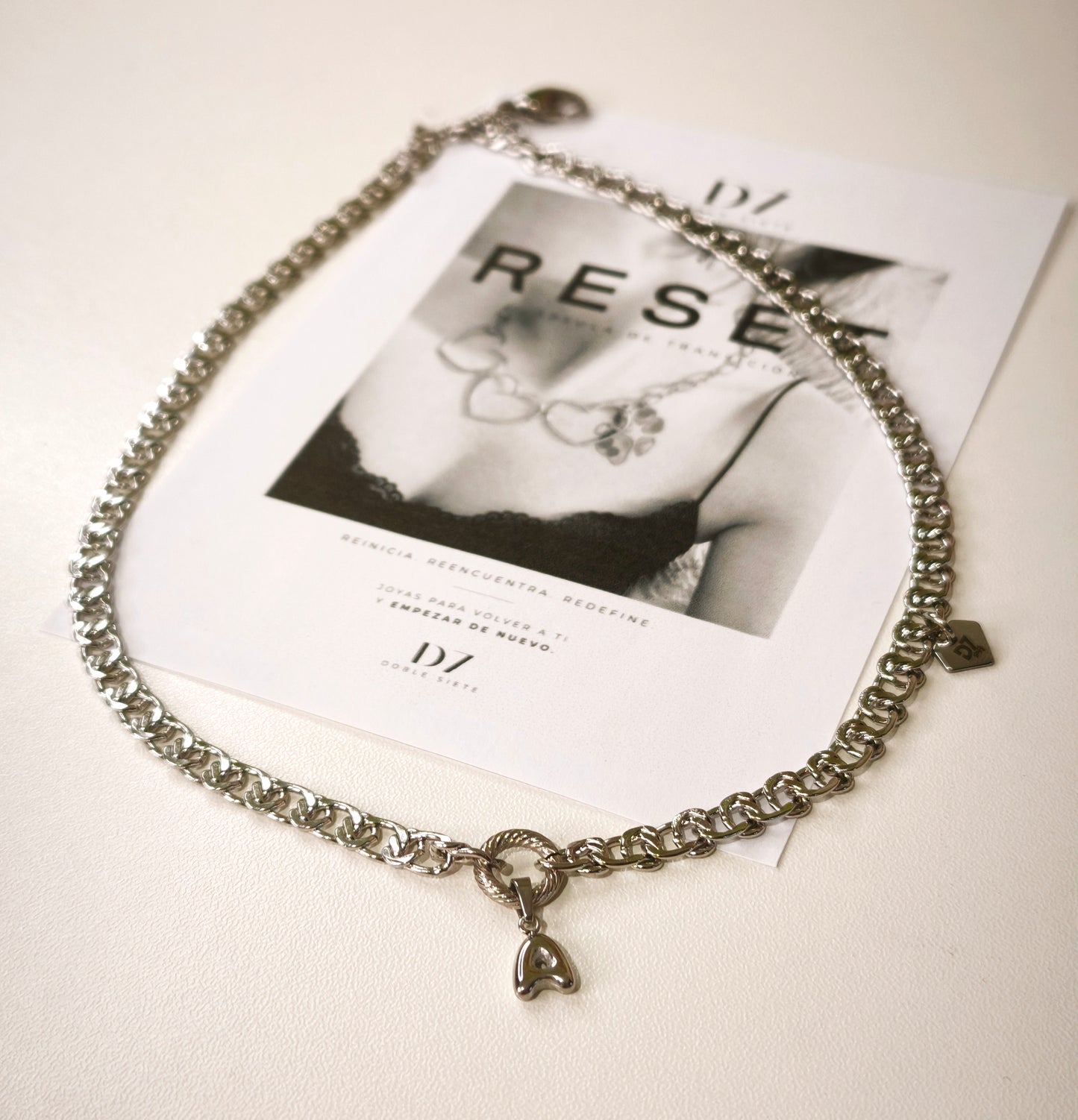 Collar Inicial Plata - RESET x D7