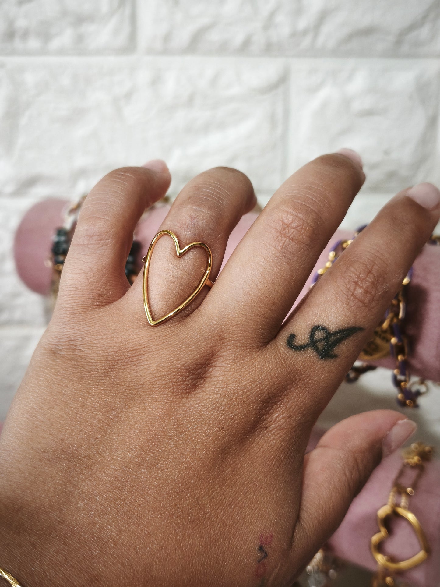Anillo Corazón ❤️ Oro o Plata