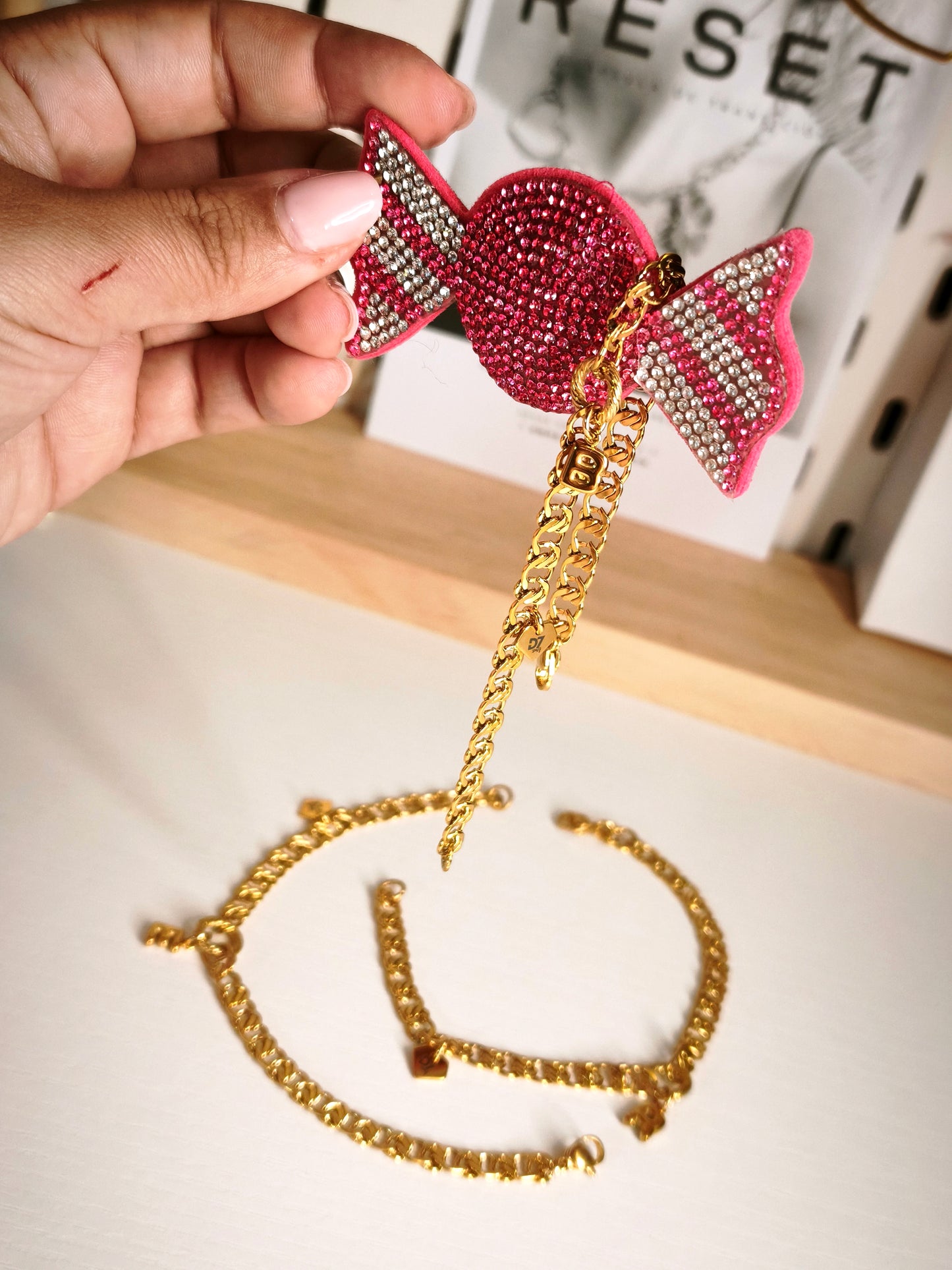 Pulsera Inicial RESET x D7 - Oro