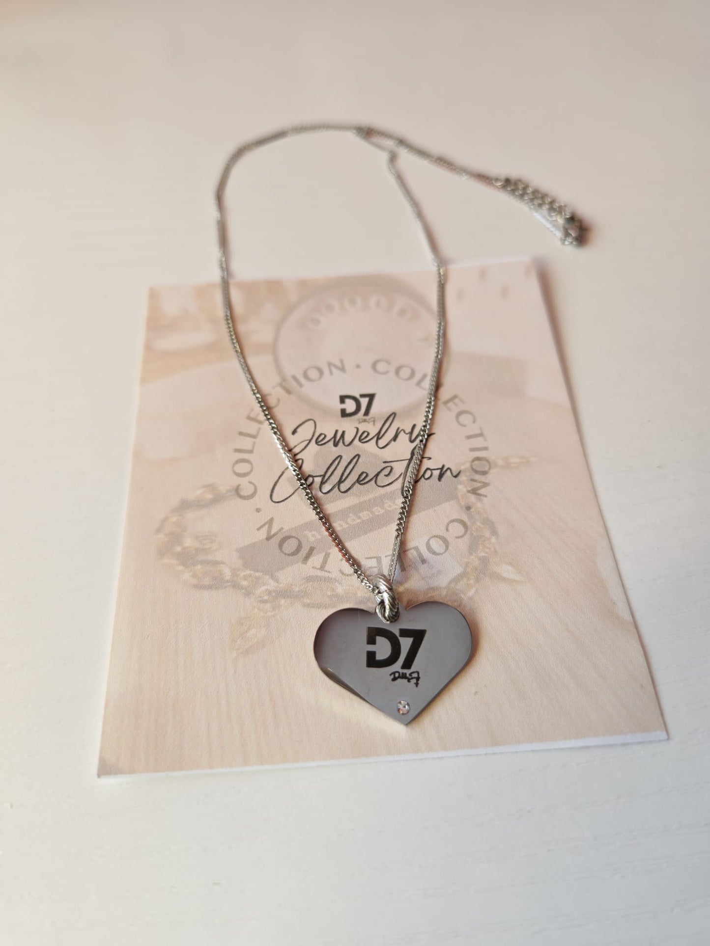 Medalla Corazón Plata D7