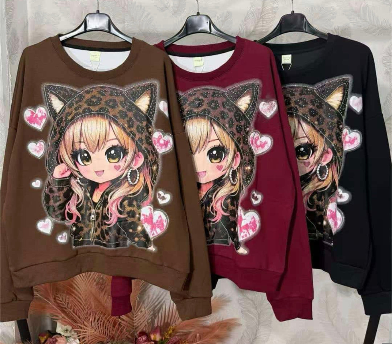 Sudadera Over Chic Choco - *PREVENTA
